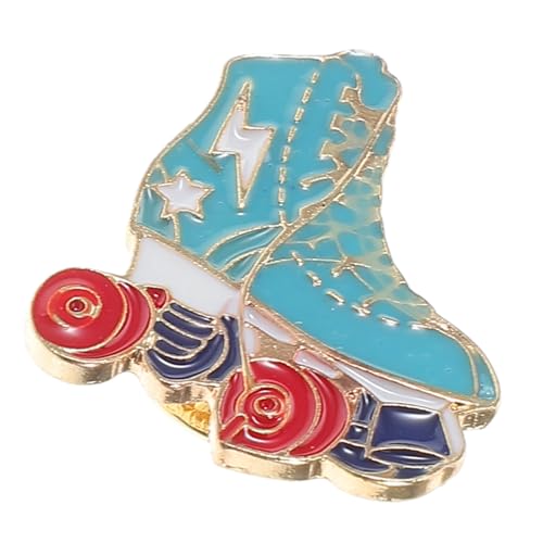 OUNONA Rollschuh-reversclip Pulloverbrosche Mit Emaille-finish Retro-schal-clips Damen-cardigan-clip Brosche Und Anstecknadeln Für Kleidung Verschluss Für Mädchen Retro-shirt-abzeichen von OUNONA