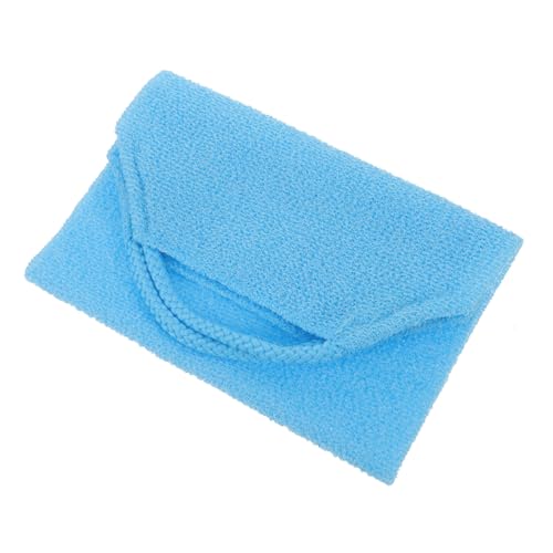OUNONA Doppelseitiges Peeling Duschtuch Rückenschrubber für Männer und Intensives Scheuertuch mit Aufhängeschlaufe für Effektive Hautreinigung Badetuch für Dusche von OUNONA