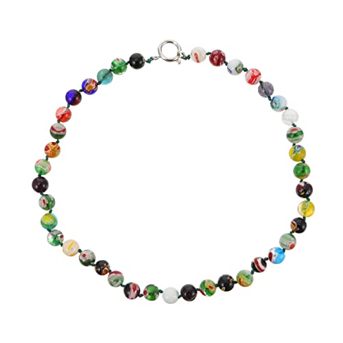 OUNONA Halskette Mit Runden Perlen Damen-kette Kreativer Schmuck Für Frauen Langlebig Und Leicht Tragbar Für Besondere Anlässe von OUNONA