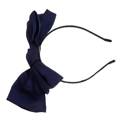 OUNONA Stirnband Mit Satinschleife Großem Haarreif Geknotetem Band Haarschmuck Für Damen Und Mädchen Kostüm-dekoration von OUNONA
