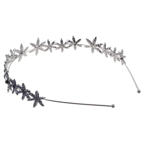 OUNONA Schneeflocken Haarband mit Funkelnden Strasssteinen Kopfschmuck für und Mädchen Vielseitig für Partys Hochzeiten und Feiern Langlebig und Rutschfest von OUNONA