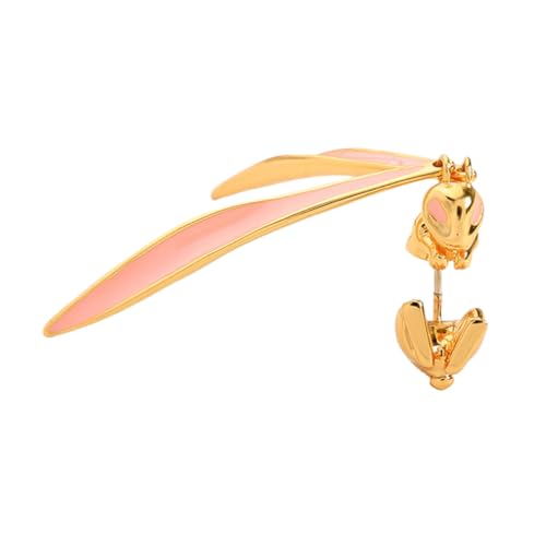 OUNONA Silber Ohrstecker Damen Kleine Hase Emaille Ohrringe Kreativ Ohrschmuck Goldfarbig Für Alltag Party von OUNONA