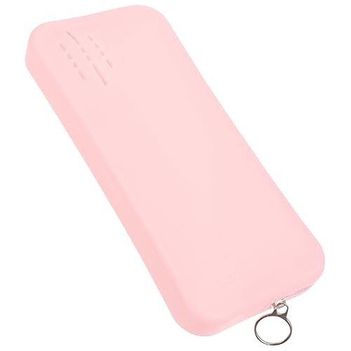 OUNONA Silikon Make Up Pinsel Organizer Tasche Kompakt Reisefreundlich mit Reißverschluss Langlebig Leichter Kosmetik Pinselhalter für Pinsel und Kleine Utensilien Reisen von OUNONA