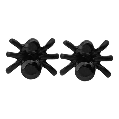 OUNONA Spinnennetz Ohrstecker aus Hochwertiger Legierung Kreative Kleine Spinnenform Ohrringe für Halloween Party Modisch und Langlebig Geeignet für Damen OUNONA Spinnennetz Ohrstecker aus Hochwertiger Legierung Kreative Kleine Spinnenform Ohrringe für Halloween Party Modisch und Langlebig Geeignet für Damen von OUNONA