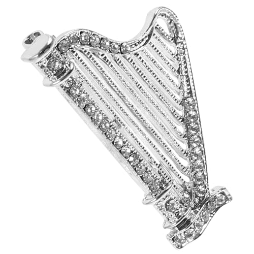 OUNONA Strassbrosche für Frauen Anstecknadel Form Eines Instruments Vielseitig Tragbar Anzügen und Taschen Einzigartiges Accessoire für von OUNONA