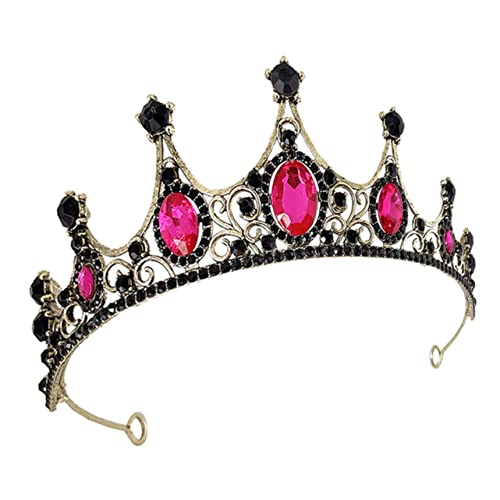 OUNONA Strasskrone für Damen Hochzeitskrone Glitzerndes Haarband für Partys Abschlussball Weihnachten und Besondere Anlässe Kopfschmuck Accessoire von OUNONA