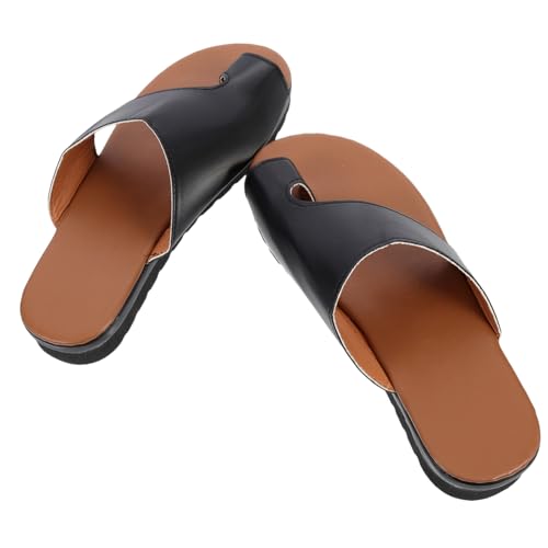 OUNONA Stylische Damen Sandalen Sommer Bunion Sandalen Komfortabel Atmungsaktiv Leicht Peep Toe Strand Schuhe Elegant Alltag von OUNONA
