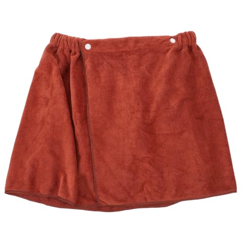 OUNONA Stylisches Herren Badetuch aus Mikrofaser Saugfähiges und Weiches Duschtuch für Strand Schwimmbad Badezimmer und Hotel für Einsatz zu Hause Sauna oder Beim Sport Braun von OUNONA