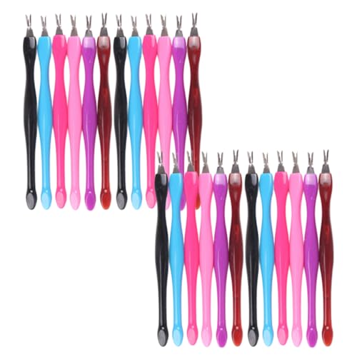 OUNONA Teiliges Nagelhautentferner mit Edelstahl Dead Skin Fork und Kunststoffgriff Praktische Maniküre Werkzeuge für Frauen Effektive Hautschieber und Nagelreinigung Vielseitig für OUNONA Teiliges Nagelhautentferner mit Edelstahl Dead Skin Fork und Kunststoffgriff Praktische Maniküre Werkzeuge für Frauen Effektive Hautschieber und Nagelreinigung Vielseitig für von OUNONA