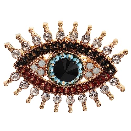 OUNONA Teufelsaugen Brosche für Frauen Brosche Pin Modisches Accessoire zur Dekoration von Schals Kleidung Leicht Langlebig Perfektes für Freundinnen von OUNONA