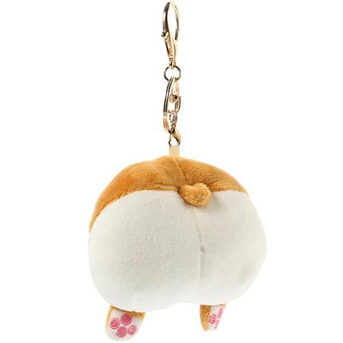 OUNONA Lustiger Tiger Geldbeutel Plüsch Münzbeutel mit Reißverschluss für Schüler Kopfhörertasche Süßes Design von OUNONA