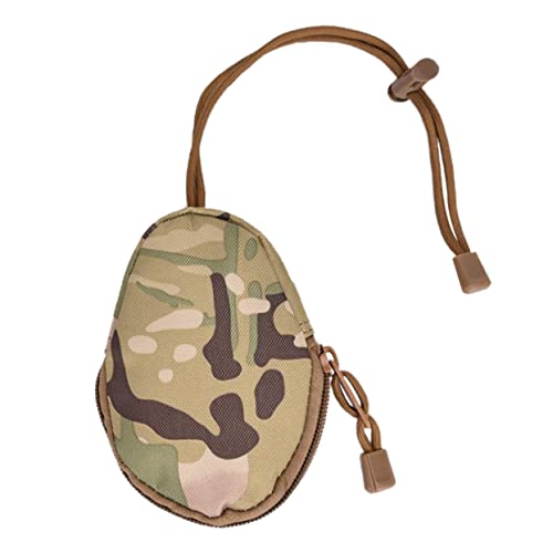 OUNONA Schlüsseltasche Nylon Tragbarer Schlüsselhalter Schlüsseletui mit Reißverschluss Outdoor Schlüsselbund Organizer Kompakt und Leicht für Außenbereich von OUNONA