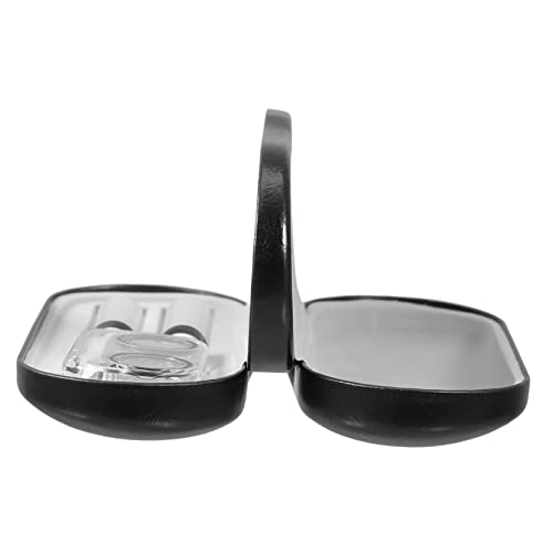 OUNONA Tragbarer Brillen Organizer mit Doppeltem Verwendungszweck Schlankes Brillenetui für Reisen Doppeltes Brillenetui mit Linsenzubehör Kratzfestes Material für Zuhause und Unterwegs von OUNONA