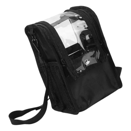 OUNONA Tragetasche Für Make-up-Tools Großes Fassungsvermögen Durchsichtige Organizer-Tasche Make-up-Artist-etui Reise-Make-up-Tasche Mit Griffen Leicht Zu Reinigen Vielseitig von OUNONA