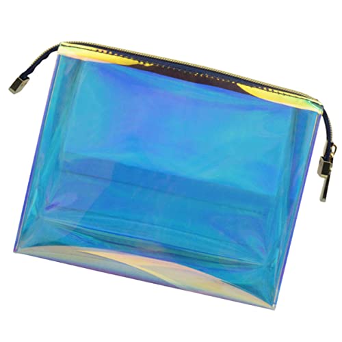 OUNONA Transparente Kosmetiktasche mit Robustem Reißverschluss Wasserabweisend und Leicht Praktischer Reise Organizer für Make Up und Toilettenartikel Handlich und Vielseitig für Damen von OUNONA