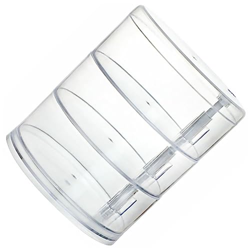 OUNONA Transparente Schmuckbox Mehrschichtige Aufbewahrungsbox Für Ringe Ohrringe Halsketten Armbänder Und Uhren Für Zuhause Und Unterwegs Als Geschenk Für Frauen Zum Geburtstag Oder Vale von OUNONA