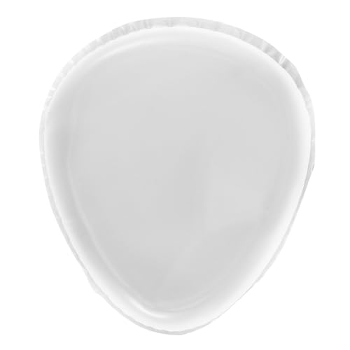 OUNONA Transparenter Silikon make up schwamm Nass Verwendbar Birnenform Foundation puff für Frauen und Teenager Hautfreundlich Leicht zu Reinigen Streifenfreies Finish von OUNONA