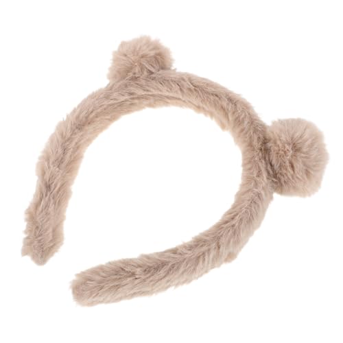 OUNONA Verstellbares Plüsch Bärenohren Haarband für Make Up und Gesichtswäsche Flauschiges Cartoon Haaraccessoire für Hautpflege Bequemes und Niedliches Stirnband OUNONA Verstellbares Plüsch Bärenohren Haarband für Make Up und Gesichtswäsche Flauschiges Cartoon Haaraccessoire für Hautpflege Bequemes und Niedliches Stirnband von OUNONA