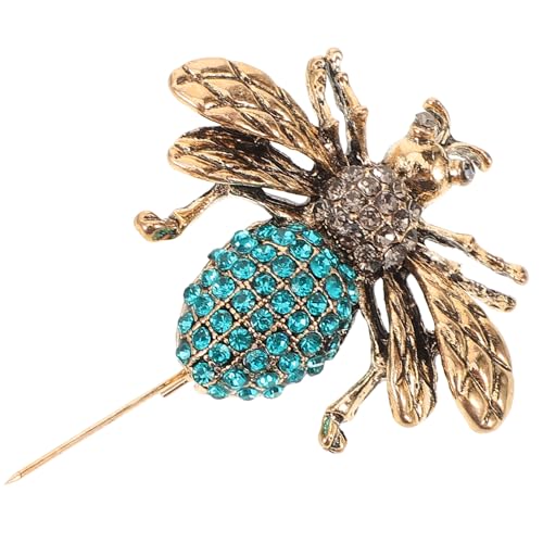 OUNONA Vintage Biene Brosche Anstecknadel mit Vielseitig Einsetzbar für Kleidung Schals Taschen für Einen Eleganten Look Modischen von OUNONA