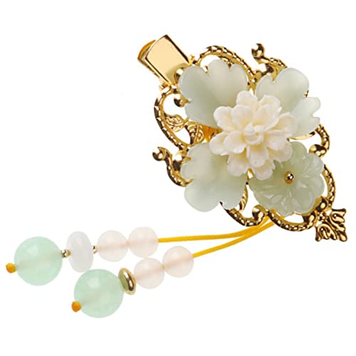 OUNONA Vintage Blumen Haarklammer für Damen Dekorative Haarspange aus Robuste Haaraccessoires für Verschiedene Frisuren für Besondere Anlässe und von OUNONA