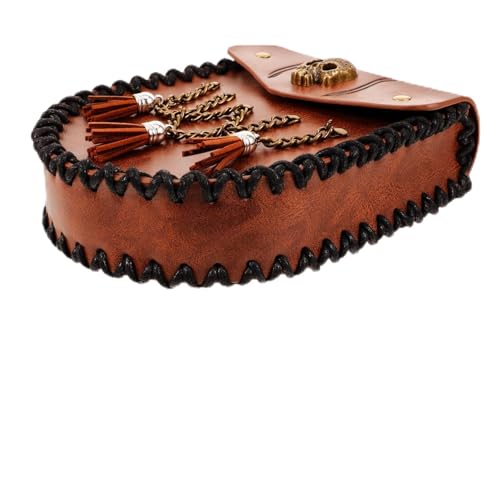 OUNONA Vintage Gürtelbeutel Aus Pu-Material Tragbare Mittelalterliche Geldbörse Für Cosplay Festivals Und Partys Geräumige Gürteltasche Für Persönliche Gegenstände von OUNONA