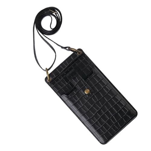OUNONA Wasserdichte Umhängetasche mit Krokodilprägung für Smartphone Multifunktionale Karten Geldbörse Strapazierfähige Schultertasche für Damen für Alltag Party und Shopping von OUNONA