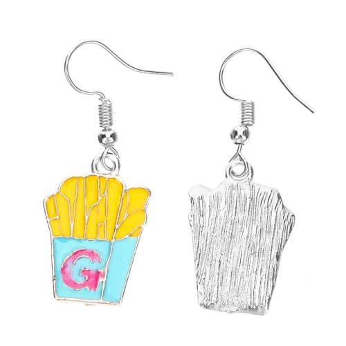 OUNONA Witzige Pommes Frites Ohrringe Damen Drop Ohrringe Leicht Angenehm Hautfreundlich Modisches Accessoire Für Party Reise Alltag OUNONA Witzige Pommes Frites Ohrringe Damen Drop Ohrringe Leicht Angenehm Hautfreundlich Modisches Accessoire Für Party Reise Alltag von OUNONA