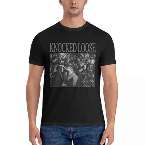 Knocked-Loose-Higher-Power-T-Shirt-Heavyweight-t-Shirts-for-Men-Cute-Tops Black XXL Knocked-Loose-Higher-Power-T-Shirt-Heavyweight-t-Shirts-for-Men-Cute-Tops Black XXL von OUQIAO