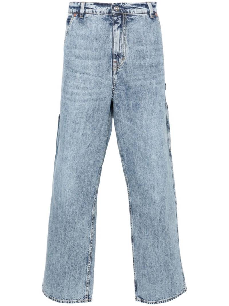 OUR LEGACY Halbhohe Joiner Cargo-Jeans - Blau von OUR LEGACY