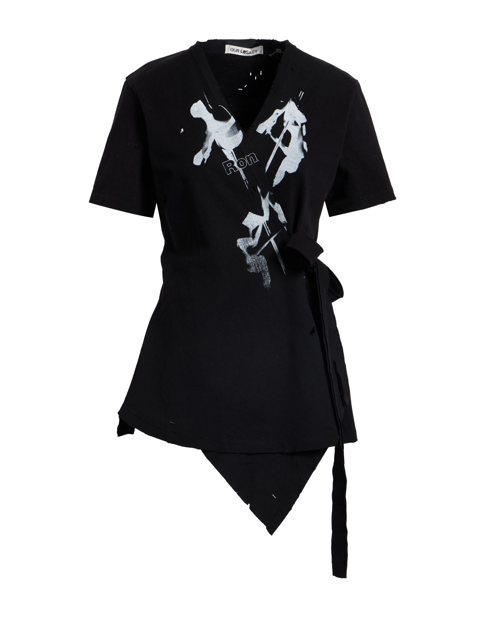 OUR LEGACY Top Damen Schwarz von OUR LEGACY