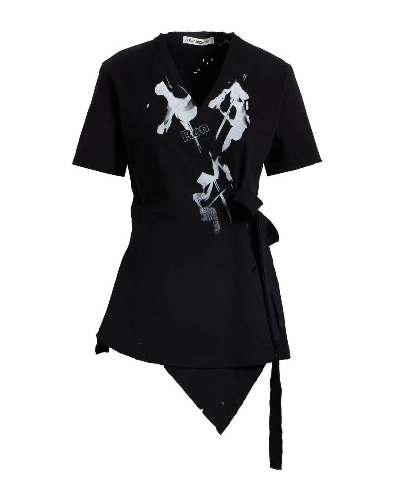 OUR LEGACY Top Damen Schwarz von OUR LEGACY