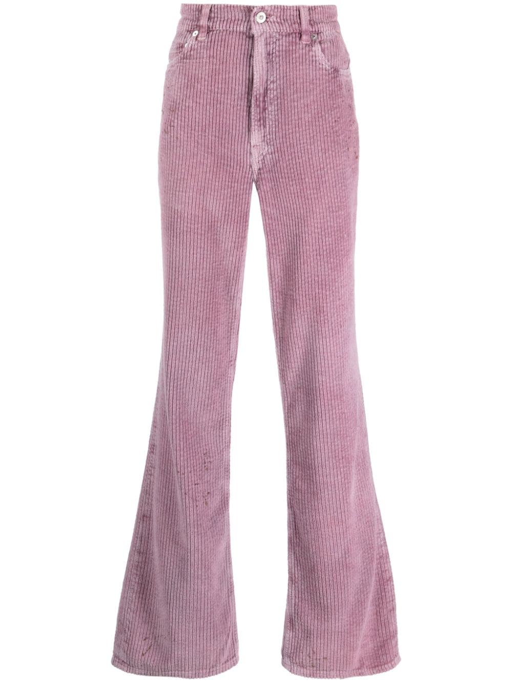 OUR LEGACY Cordhose mit ausgestelltem Bein - Rosa von OUR LEGACY