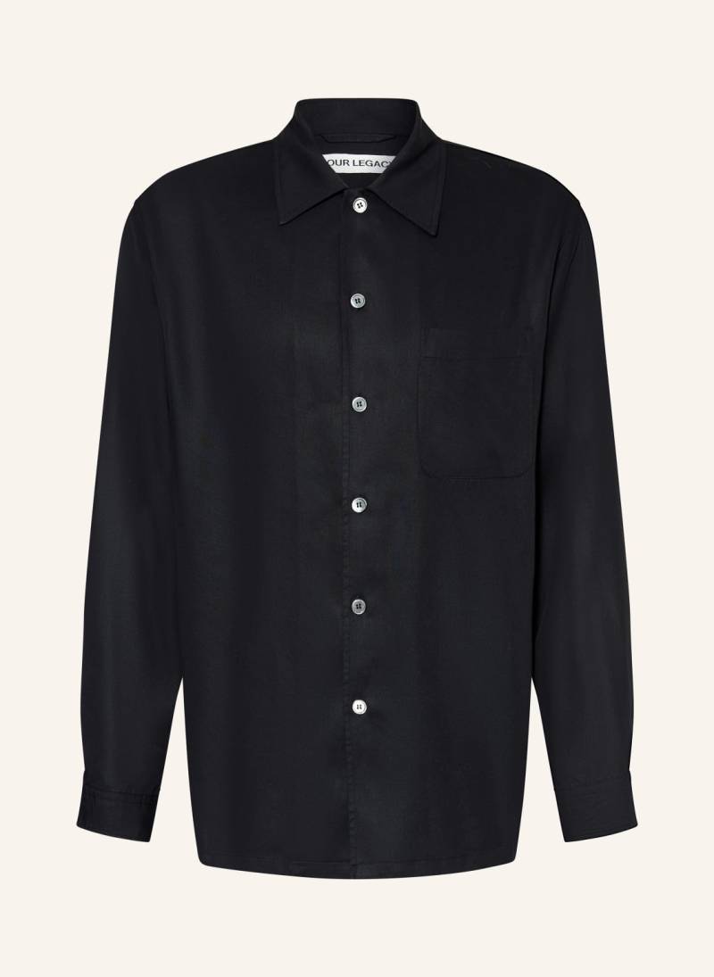 Our Legacy Hemd Every Shirt Relaxed Fit schwarz von OUR LEGACY