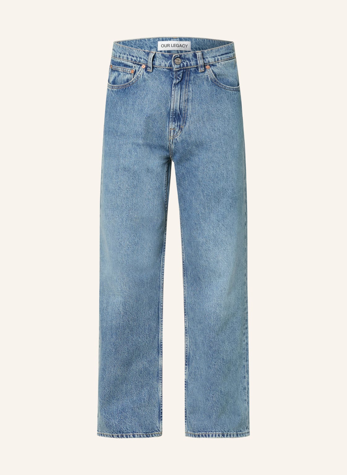 Our Legacy Jeans Third Cut Relaxed Fit blau von OUR LEGACY