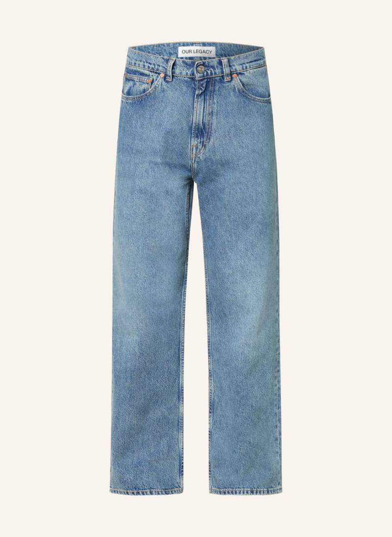 Our Legacy Jeans Third Cut Relaxed Fit blau von OUR LEGACY