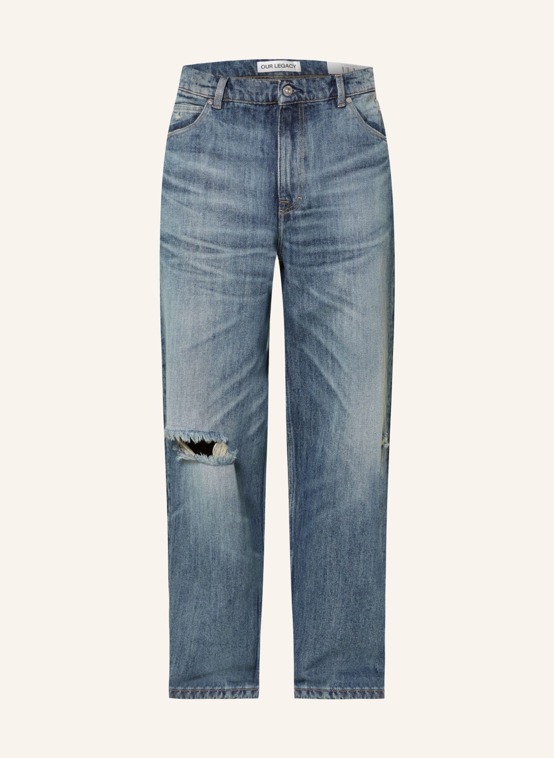Our Legacy Jeans Vast Cut Regular Fit blau von OUR LEGACY
