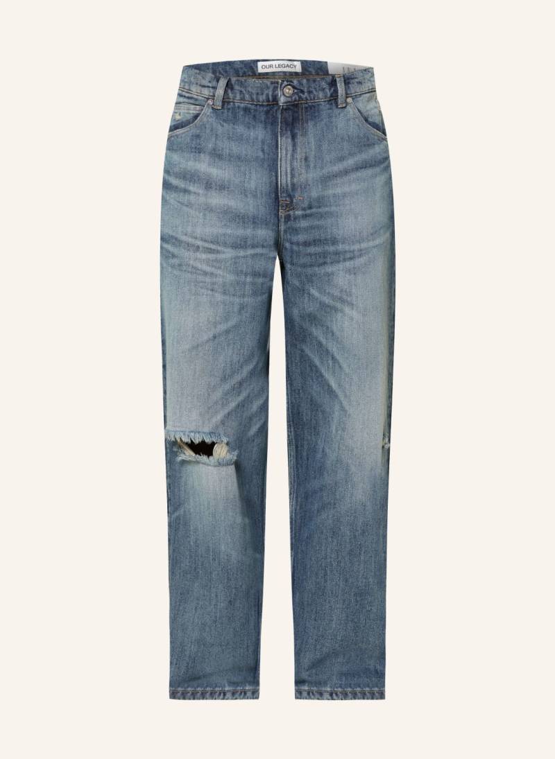 Our Legacy Jeans Vast Cut Regular Fit blau von OUR LEGACY