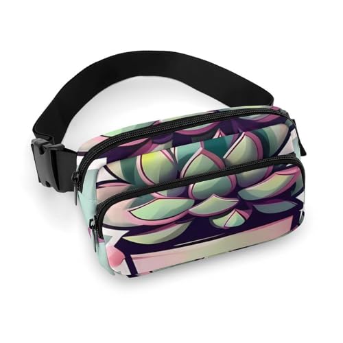 Bauchtaschen mit Flammen und Streichhölzern für Damen und Herren, modisch, tragbar, verstellbarer Gürtel, Bauchtasche, Hüfttasche für Reisen, Stil-7, 20x13cm von OURTEV