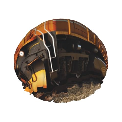 Duschhaube, wiederverwendbar, für Damen, langes Haar, doppellagig, wasserdicht, Haarkappen, Güterzug, elastischer Duschhut, Haarschutz für Damen, Spa, Salon Duschhaube, wiederverwendbar, für Damen, langes Haar, doppellagig, wasserdicht, Haarkappen, Güterzug, elastischer Duschhut, Haarschutz für Damen, Spa, Salon von OUSIKA