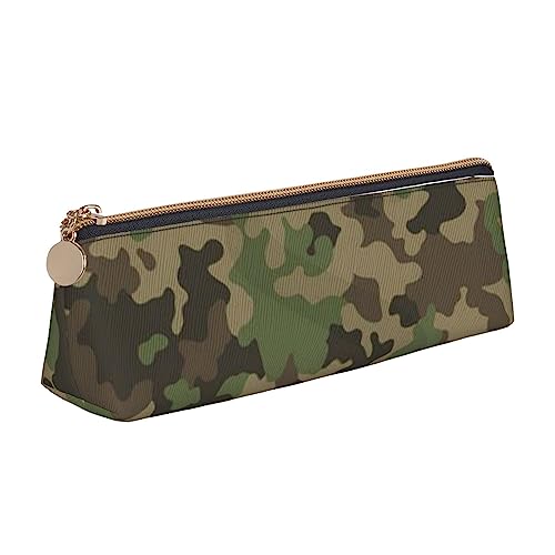 OUSIKA Federmäppchen Wasserdicht Leder Stift Tasche Make-up Tasche Organizer Aufbewahrungstasche Für Frauen Männer, weiß, Einheitsgröße von OUSIKA