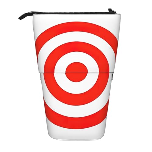 Design Target Vertikales einziehbares Federmäppchen, Schreibwaren-Box, Erwachsene, Büro, Organizer-Box von OUSXC