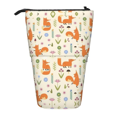 Kleine Größe, vertikales einziehbares Federmäppchen, Schreibwaren-Box, Erwachsene, Büro, Organizer-Box von OUSXC