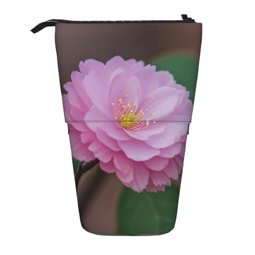 Mandelblüte Vertikal einziehbares Federmäppchen Schreibwarenbox Erwachsene Büro Organizer Box von OUSXC