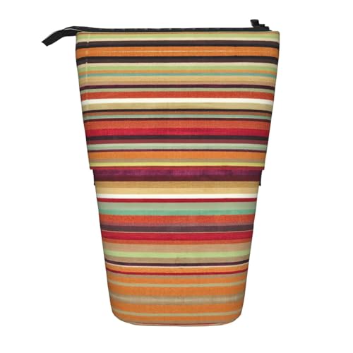 Rainbow Vertikales einziehbares Federmäppchen Schreibwarenbox Erwachsene Büro Organizer Box von OUSXC