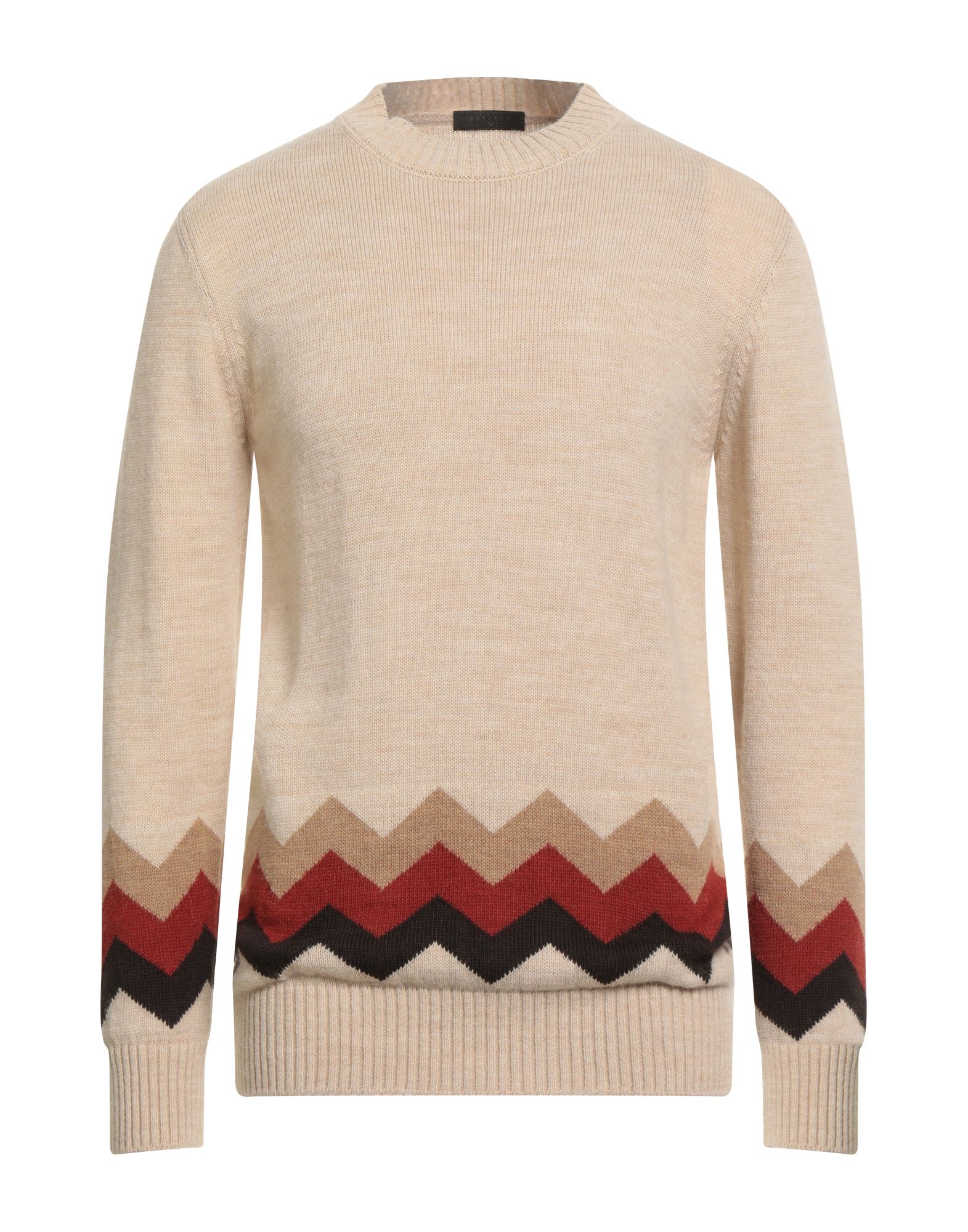 OUT/FIT Pullover Herren Beige von OUT/FIT