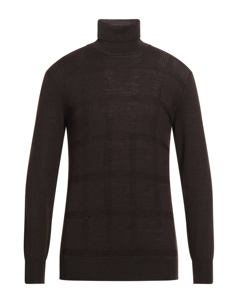 OUT/FIT Rollkragenpullover Herren Dunkelbraun von OUT/FIT