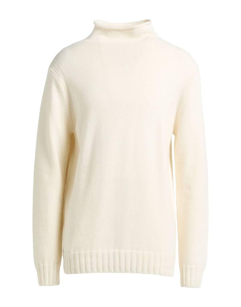 OUT/FIT Rollkragenpullover Herren Off white von OUT/FIT