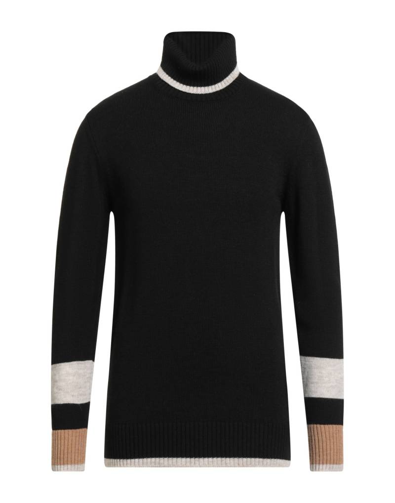 OUT/FIT Rollkragenpullover Herren Schwarz von OUT/FIT