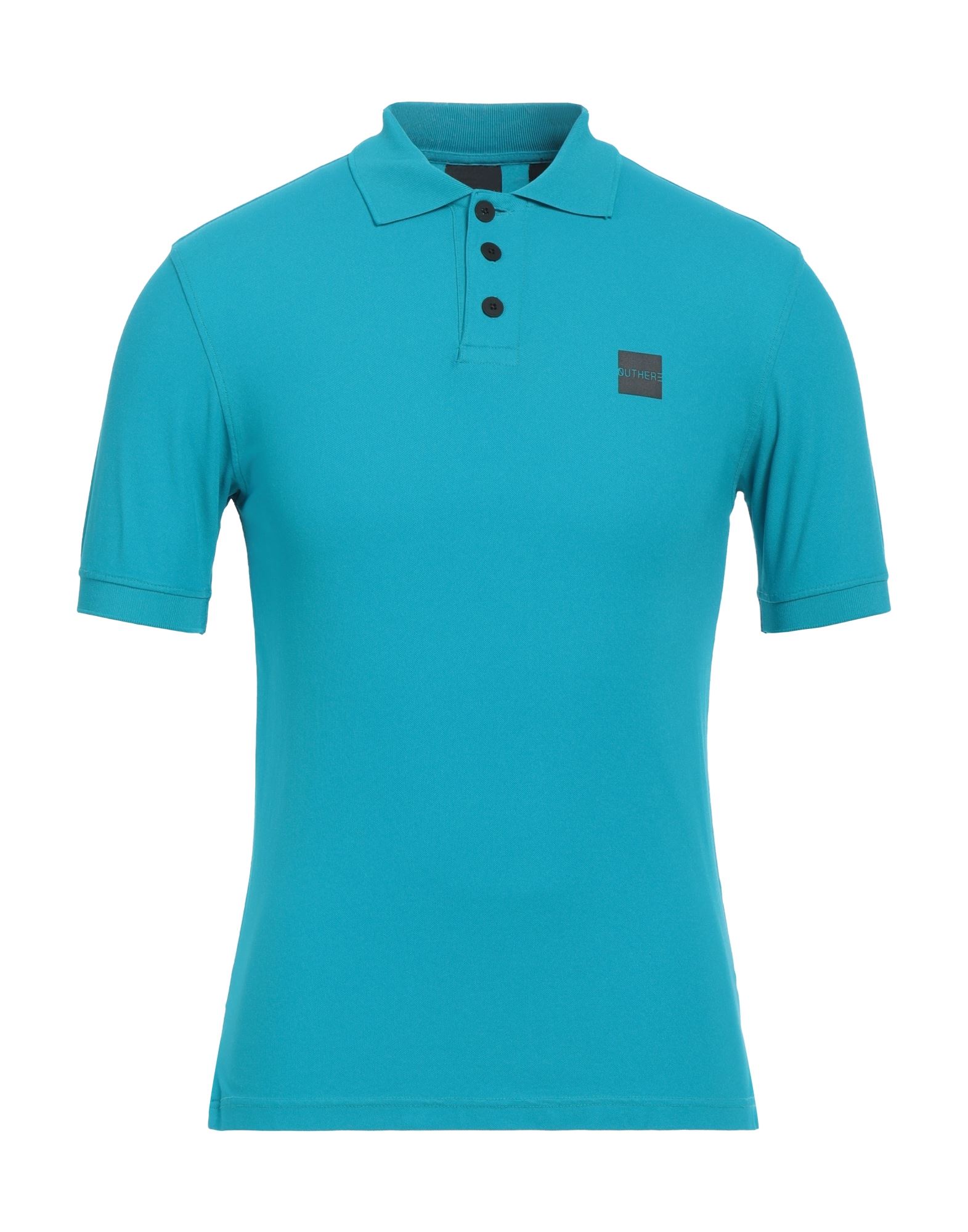 OUTHERE Poloshirt Herren Tūrkis von OUTHERE