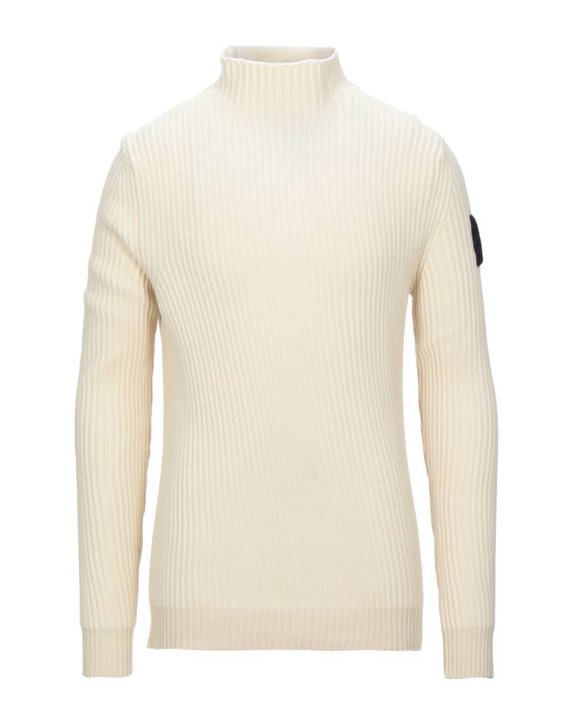 OUTHERE Rollkragenpullover Herren Elfenbein von OUTHERE